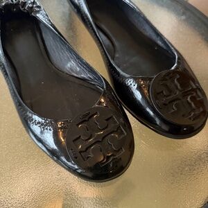 Tory Burch Patent Leather Flats Size 9.5